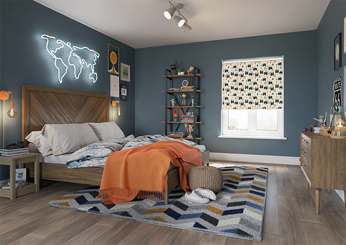 Bear Necessities, Spruce - Twist&Fit Roller Blind - Image 7